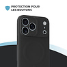 ShieldCase ShieldCase Coque arrière MagSafe en silicone pour iPhone 17 Pro Max (noir) ShieldCase ShieldCase Coque arrière MagSafe en silicone pour iPhone 17 Pro Max (noir)
