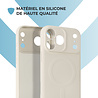 ShieldCase ShieldCase Coque arrière MagSafe en silicone pour iPhone 17 Pro Max (beige) ShieldCase ShieldCase Coque arrière MagSafe en silicone pour iPhone 17 Pro Max (beige)