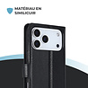 ShieldCase ShieldCase iPhone 17 Pro étui bibliothèque en cuir (noir) ShieldCase ShieldCase iPhone 17 Pro étui bibliothèque en cuir (noir)