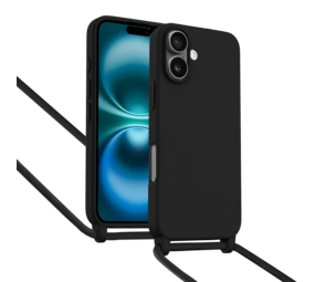 ShieldCase Coque iPhone 16 avec cordon pour téléphone (noir) ShieldCase Coque iPhone 16 avec cordon pour téléphone (noir)