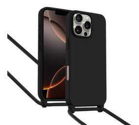 ShieldCase Coque iPhone 16 Pro Max avec cordon pour téléphone (noir) ShieldCase Coque iPhone 16 Pro Max avec cordon pour téléphone (noir)