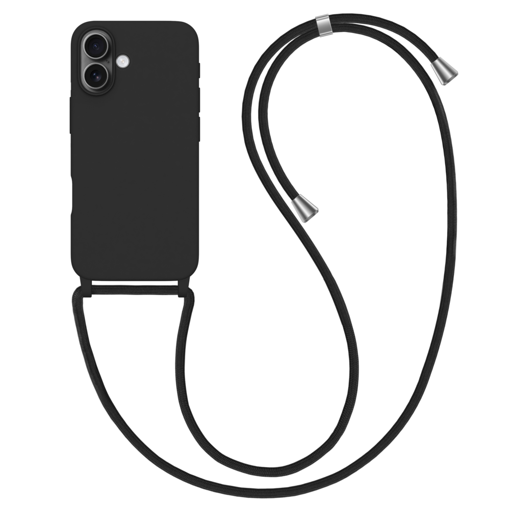 ShieldCase ShieldCase Coque iPhone 17 avec cordon pour téléphone (noir) ShieldCase ShieldCase Coque iPhone 17 avec cordon pour téléphone (noir)
