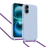 ShieldCase Coque iPhone 16 avec cordon pour téléphone (violet) ShieldCase Coque iPhone 16 avec cordon pour téléphone (violet)