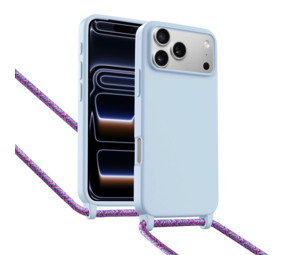 ShieldCase Coque iPhone 17Pro Max avec cordon pour téléphone (violet)