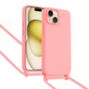 ShieldCase ShieldCase Coque iPhone 15 avec cordon pour téléphone (rose) ShieldCase ShieldCase Coque iPhone 15 avec cordon pour téléphone (rose)