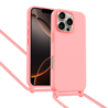 ShieldCase ShieldCase Coque iPhone 16 Pro avec cordon pour téléphone (rose) ShieldCase ShieldCase Coque iPhone 16 Pro avec cordon pour téléphone (rose)