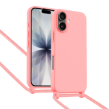 ShieldCase Coque iPhone 17 avec cordon pour téléphone (rose)