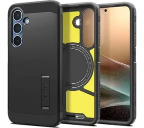 Spigen Spigen Samsung Galaxy S25 Plus Tough Armor AI MagFit Coque (Noir)