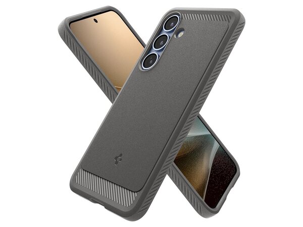 Spigen Spigen Samsung Galaxy S25 Rugged Armor MagSafe Coque (Gris Marbre) Spigen Spigen Samsung Galaxy S25 Rugged Armor MagSafe Coque (Gris Marbre)