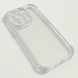 Ceezs iPhone 16 Pro TPU Shock case avec protection de la caméra (transparent)