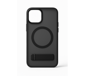 Coverzs iPhone 16 Pro matte MagSafe case avec debout (noir) Coverzs iPhone 16 Pro matte MagSafe case avec debout (noir)