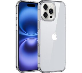 Ceezs iPhone 16 Pro TPU Hybrid coque en silicone (transparent)