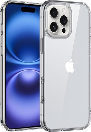 Ceezs Ceezs iPhone 16 Pro TPU Hybrid coque en silicone (transparent) Ceezs Ceezs iPhone 16 Pro TPU Hybrid coque en silicone (transparent)