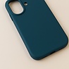 Coverzs Coverzs iPhone 16 coque en silicone solide (bleu foncé)
