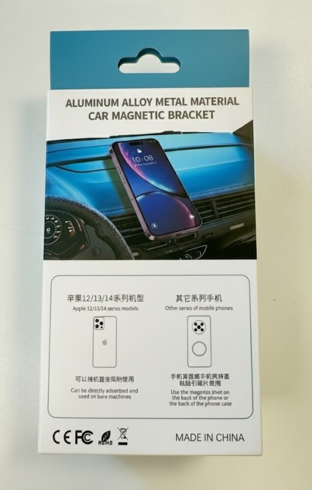 Coverzs Support de voiture rotatif Coverzs avec MagSafe (noir) Coverzs Support de voiture rotatif Coverzs avec MagSafe (noir)