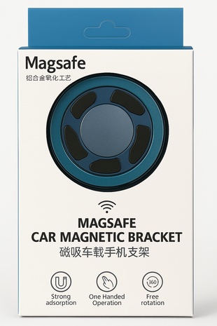 Coverzs Support de voiture rotatif Coverzs avec MagSafe (noir) Coverzs Support de voiture rotatif Coverzs avec MagSafe (noir)