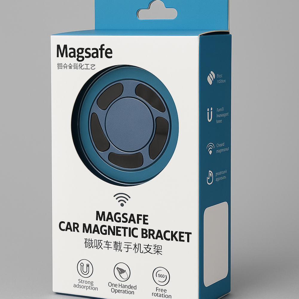 Coverzs Support de voiture rotatif Coverzs avec MagSafe (noir) Coverzs Support de voiture rotatif Coverzs avec MagSafe (noir)