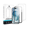 ShieldCase ShieldCase iPhone 15 Plus Tempered Glass Basic protecteur d'écran avec applicateur (2-Pack)