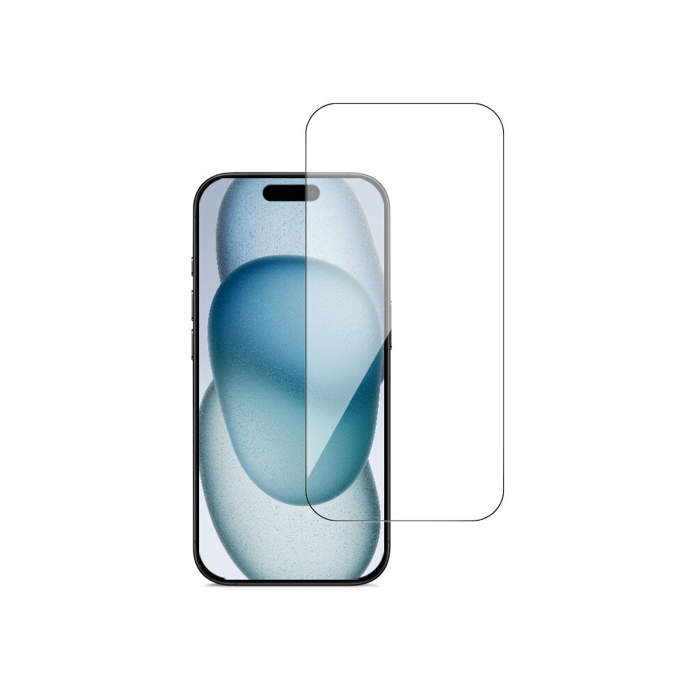 ShieldCase ShieldCase iPhone 15 Plus Tempered Glass Basic protecteur d'écran avec applicateur (2-Pack)