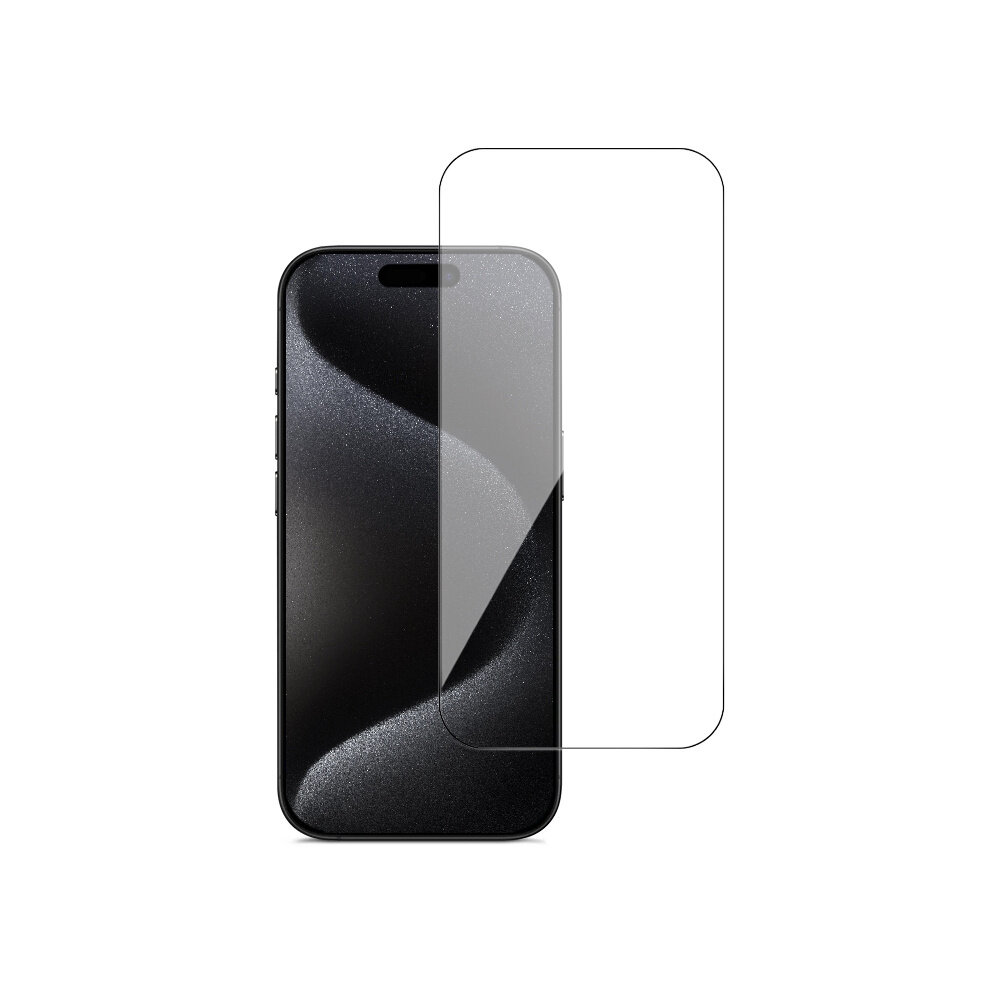 ShieldCase ShieldCase iPhone 15 Pro Max Tempered Glass Basic protecteur d'écran avec applicateur (2-Pack) ShieldCase ShieldCase iPhone 15 Pro Max Tempered Glass Basic protecteur d'écran avec applicateur (2-Pack)