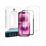 ShieldCase iPhone 16 Tempered Glass Basic protecteur d'écran avec applicateur (2-Pack)