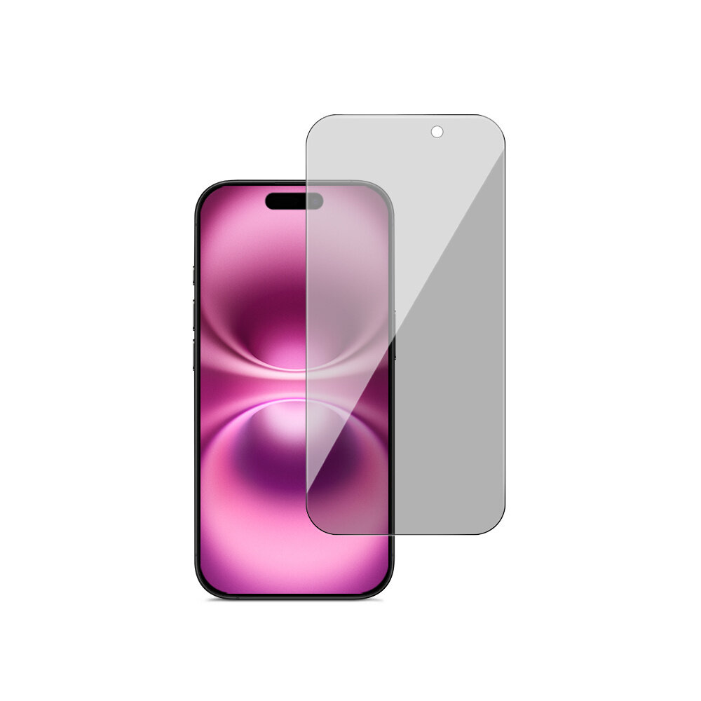 ShieldCase ShieldCase iPhone 16 Tempered Glass Basic Privacy protecteur d'écran avec applicateur (2-Pack) ShieldCase ShieldCase iPhone 16 Tempered Glass Basic Privacy protecteur d'écran avec applicateur (2-Pack)