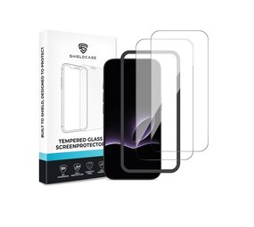 ShieldCase iPhone 17 Tempered Glass Basic protecteur d'écran avec applicateur (2-Pack) ShieldCase iPhone 17 Tempered Glass Basic protecteur d'écran avec applicateur (2-Pack)
