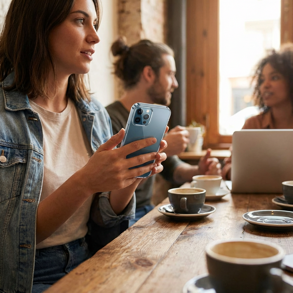 Coverzs Coverzs Coque silicone TPU pour iPhone 12 Pro Max (transparente)