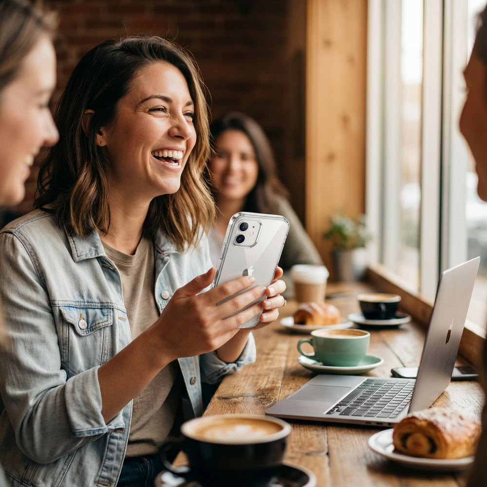 Coverzs Coverzs Coque silicone TPU pour iPhone 12 (transparente)