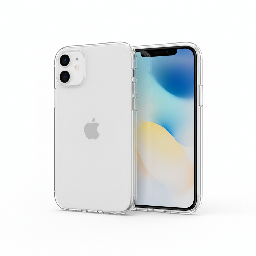 Coverzs Coverzs Coque silicone TPU pour iPhone 12 Mini (transparente)