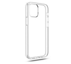 Coverzs Coque en silicone TPU pour iPhone 13 Pro Max (transparente)