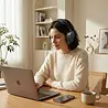 ShieldCase Ensemble de coussinets d'oreille et étui en silicone ShieldCase pour AirPods Max 2 (noir)