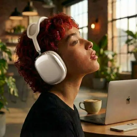 ShieldCase Ensemble de coussinets d'oreille et de coque en silicone ShieldCase pour AirPods Max (transparent)