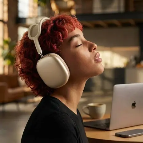 ShieldCase Étuis en silicone ShieldCase pour AirPods Max 2 (étoiles scintillantes)