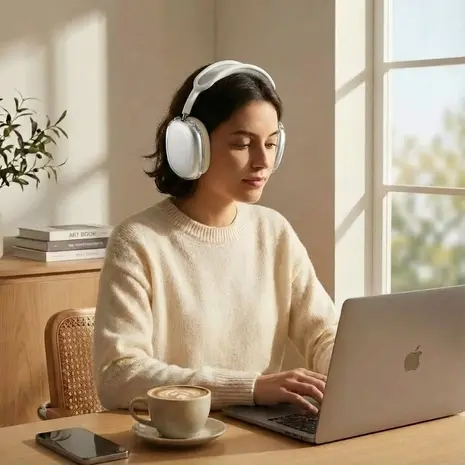 ShieldCaseÂ® Étuis en silicone ShieldCase pour AirPods Max 2 (transparents)