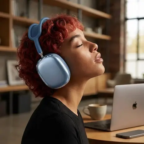 ShieldCaseÂ® Étui ShieldCase pour AirPods Max en TPU (bleu foncé)