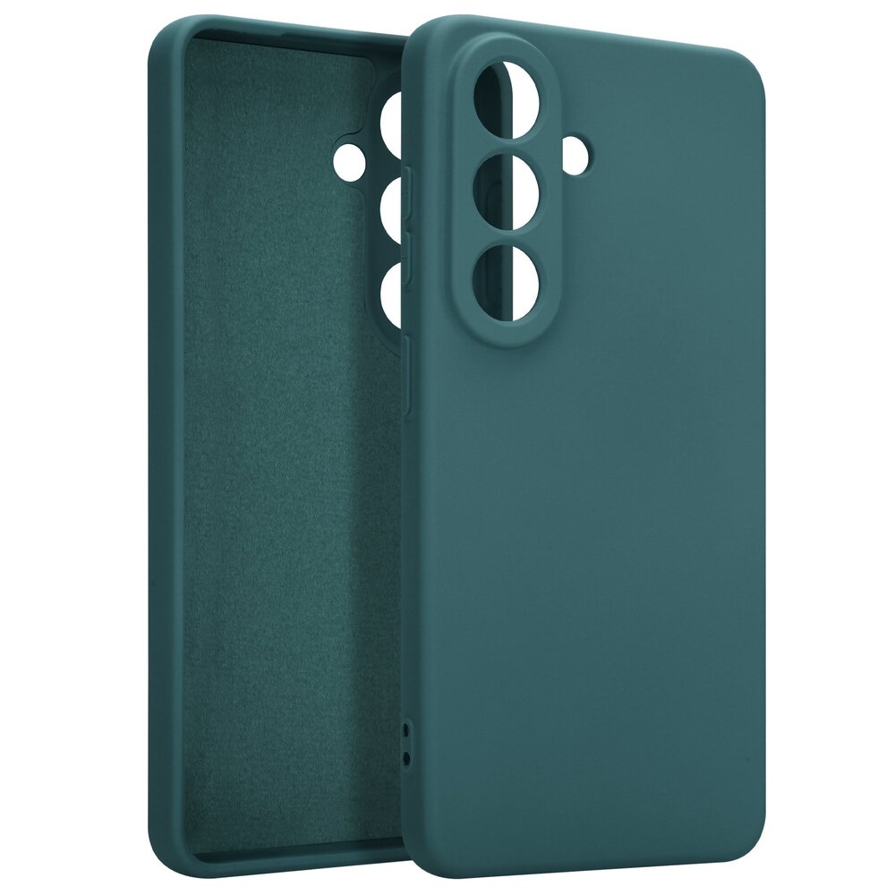 ShieldCase ShieldCase Samsung Galaxy S26 Coque en silicone (vert foncé)