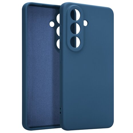 ShieldCase ShieldCase Samsung Galaxy S26 Coque en silicone (bleu foncé)