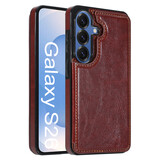 ShieldCase Samsung Galaxy S26 Étui portefeuille (marron)