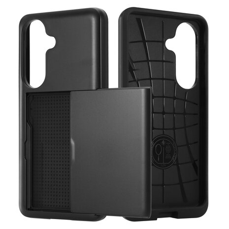 ShieldCase ShieldCase Samsung Galaxy S26 Coque porte-cartes coulissant (noir)