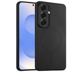 ShieldCase Samsung Galaxy S26 Coque arrière en silicone avec MagSafe (noir)