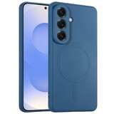 ShieldCase Samsung Galaxy S26 Coque arrière en silicone avec MagSafe (bleu foncé)