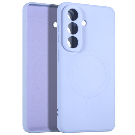 ShieldCase ShieldCase Samsung Galaxy S26 Coque arrière en silicone avec MagSafe (violet)
