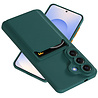 ShieldCase ShieldCase Samsung Galaxy S26 Coque porte cartes en silicone (vert foncé)