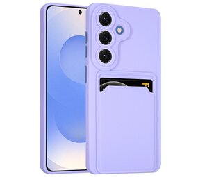 ShieldCase Samsung Galaxy S26 Coque porte cartes en silicone (violet)
