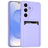 ShieldCase ShieldCase Samsung Galaxy S26 Coque porte cartes en silicone (violet)