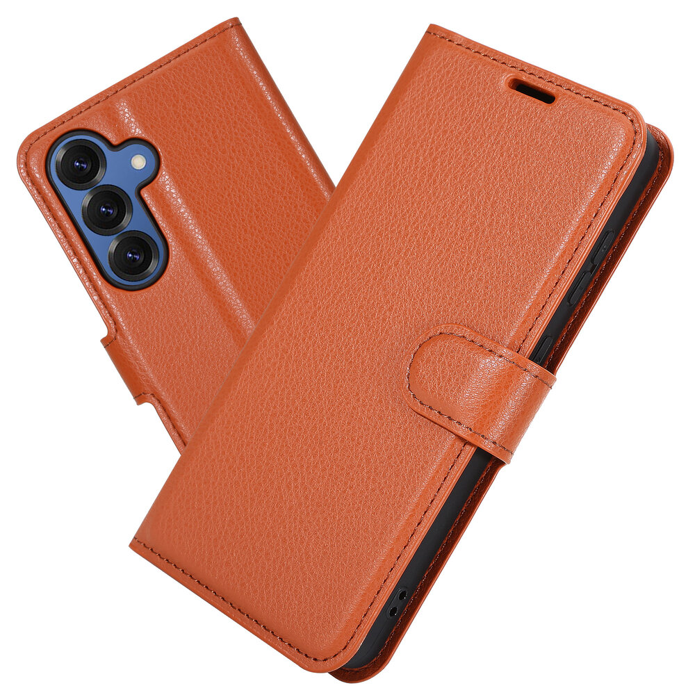 ShieldCase ShieldCase Samsung Galaxy S26 Étui bibliothèque (marron) ShieldCase ShieldCase Samsung Galaxy S26 Étui bibliothèque (marron)