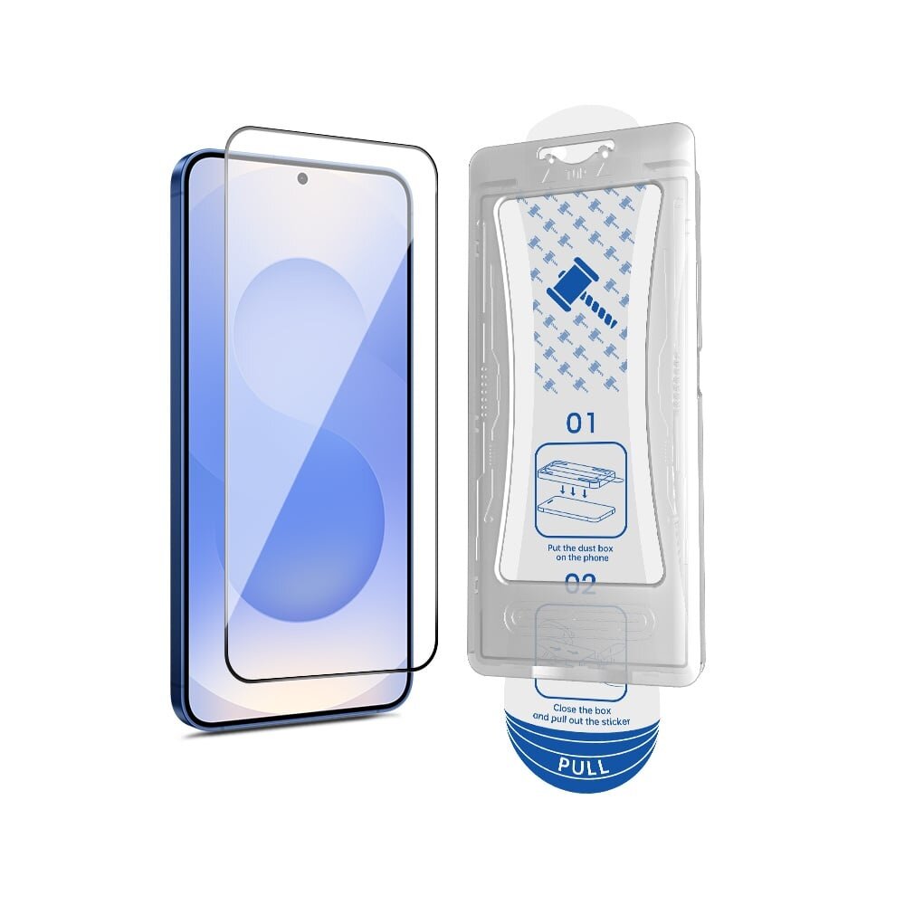 Coverzs Coverzs Protection d'écran en verre trempé avec cadre pour Samsung Galaxy S26 Plus (lot de 2)