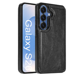 ShieldCase Samsung Galaxy S26 Plus Étui portefeuille (noir)