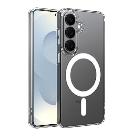 ShieldCase ShieldCase Samsung Galaxy S26 Plus Coque en silicone avec MagSafe (transparent)